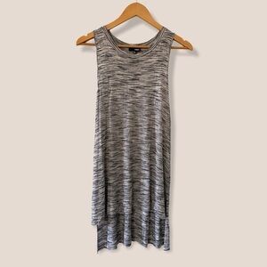Aritzia Wilfred Free Grey And White Tunic